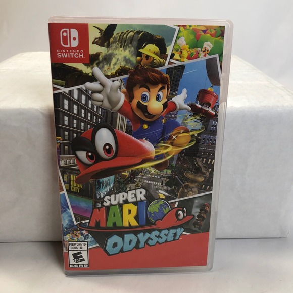 Nintendo Other - Super Mario Odyssey Nintendo Switch Video Game Complete Tested Works